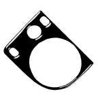 Black Headlight Switch Knob Cover for BMW 3 Series (1991-1999)