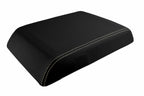 Leather Console Lid Armrest Cover for Hummer H2 (2005–2007) Beige Stitch