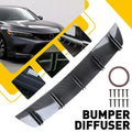 Rear Bumper Lip Spoiler for VW (Carbon Fiber, Shark Fin)