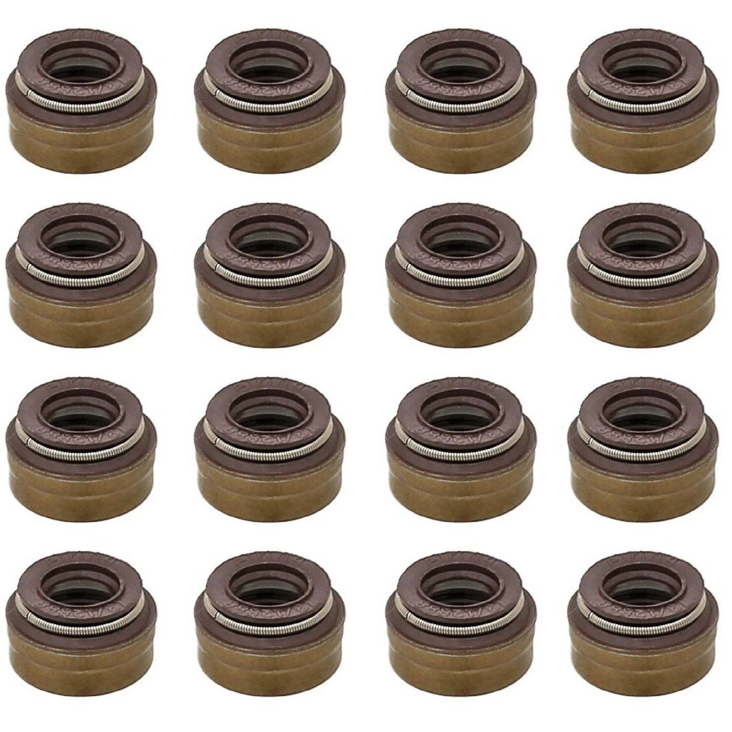 16pc Engine Valve Stem Oil Seal Set for Mercedes W202 C220 C230 R170 SLK230