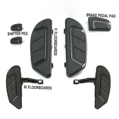 Footboard Brake Pedal Shifter Pegs for Harley Touring (1993–2025)