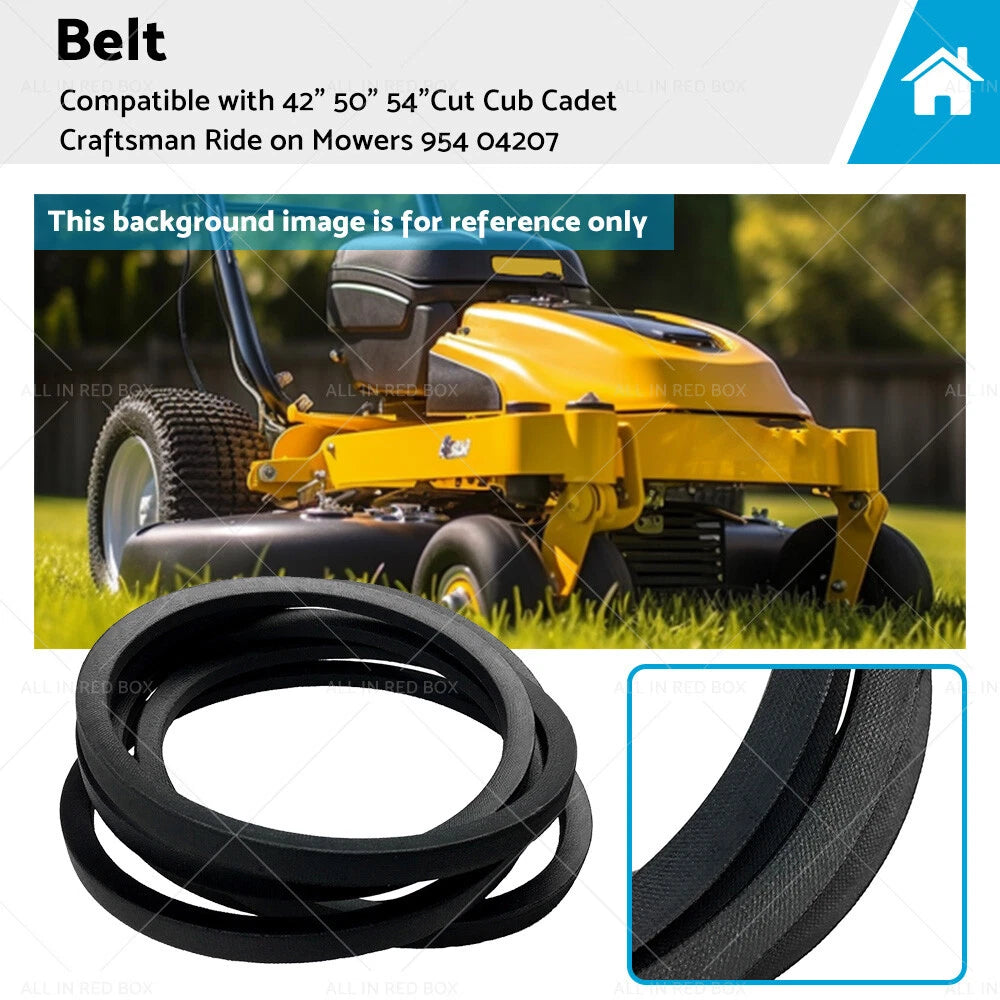 Drive Belt for Cub Cadet Craftsman 42 50 54 Cut Mowers (954-04207)