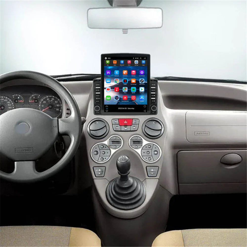 9.7" Android 13 Car Stereo GPS Navigation for Fiat Panda (2003-2012)