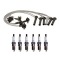 Denso 8mm Wire Set & 6 Iridium TT Spark Plugs for Ranger B4000 (1998–2000)