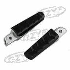 Set of 2 Rider Front Foot Pegs for BMW F800GT (2011–2013), F800S (2004–2008) Black