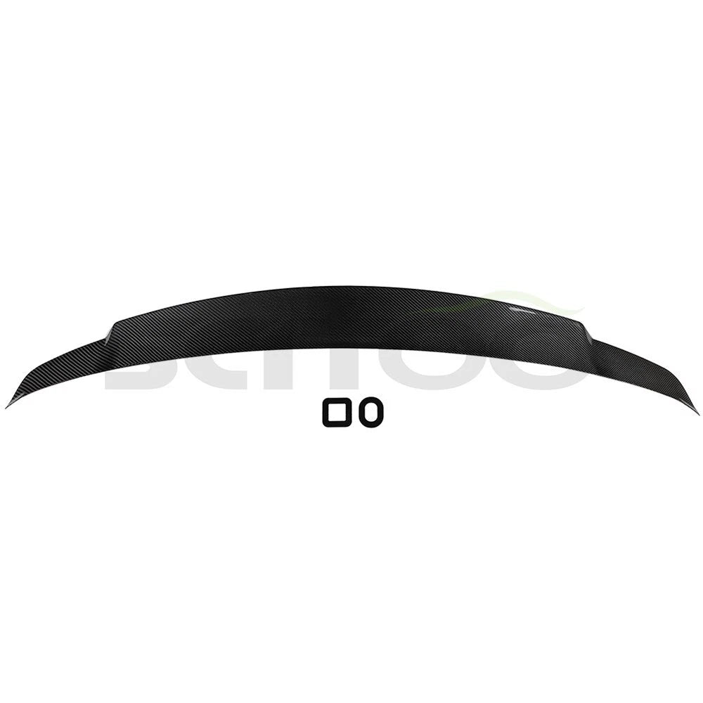 Real Carbon Fiber Rear Trunk Lid Spoiler for Infiniti G37 G25 (2007–2013)