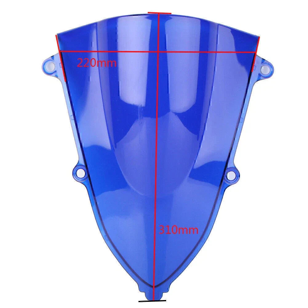 1x ABS Windshield for Honda CBR250RR (2017-2018) Blue
