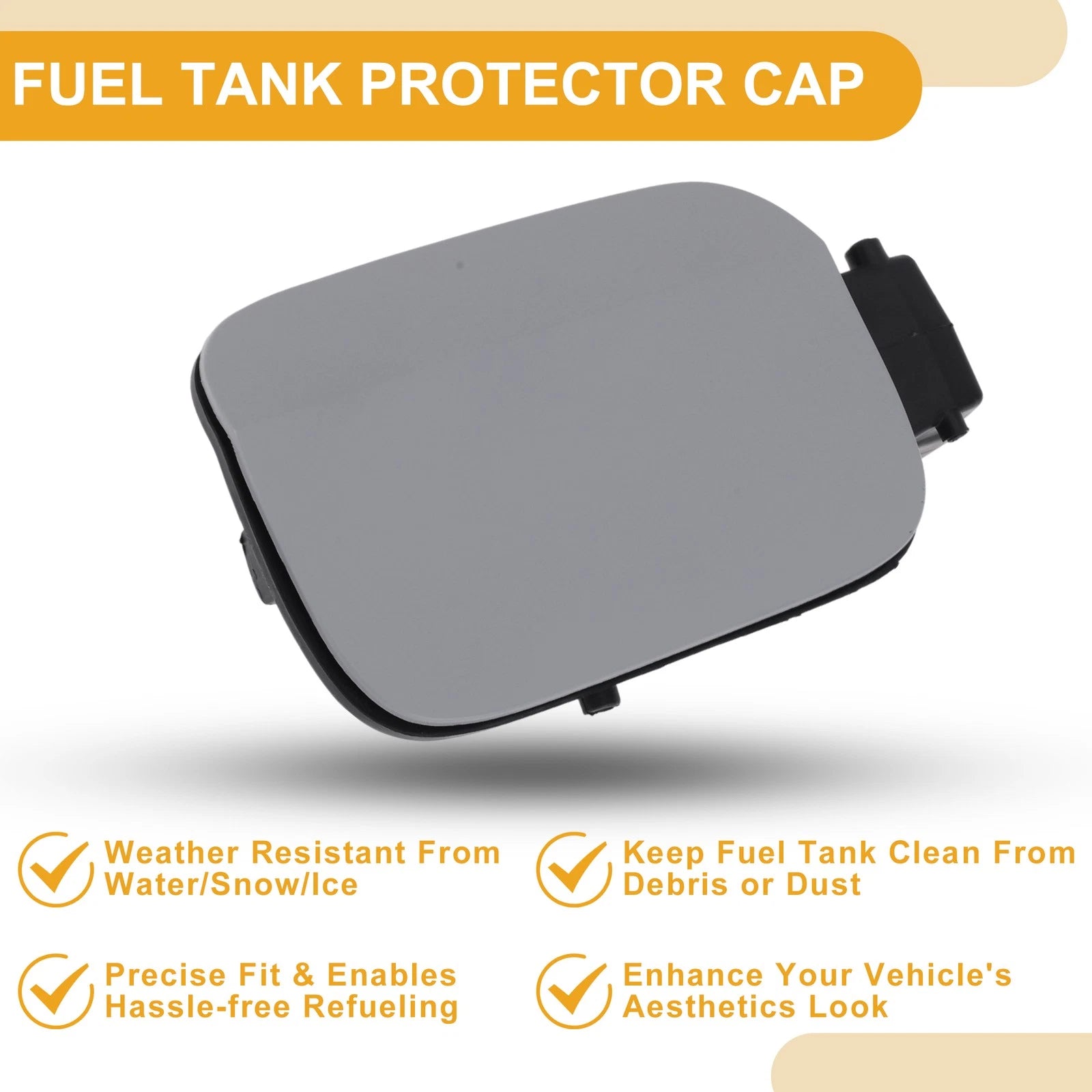 Fuel Tank Door Cap for Volkswagen Passat (2011–2018) Bolt Type No. 561809857