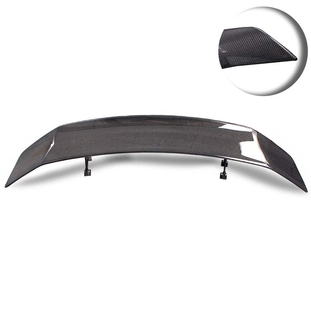 Carbon Fiber Rear Wing Spoiler for Universal Fit (53'')