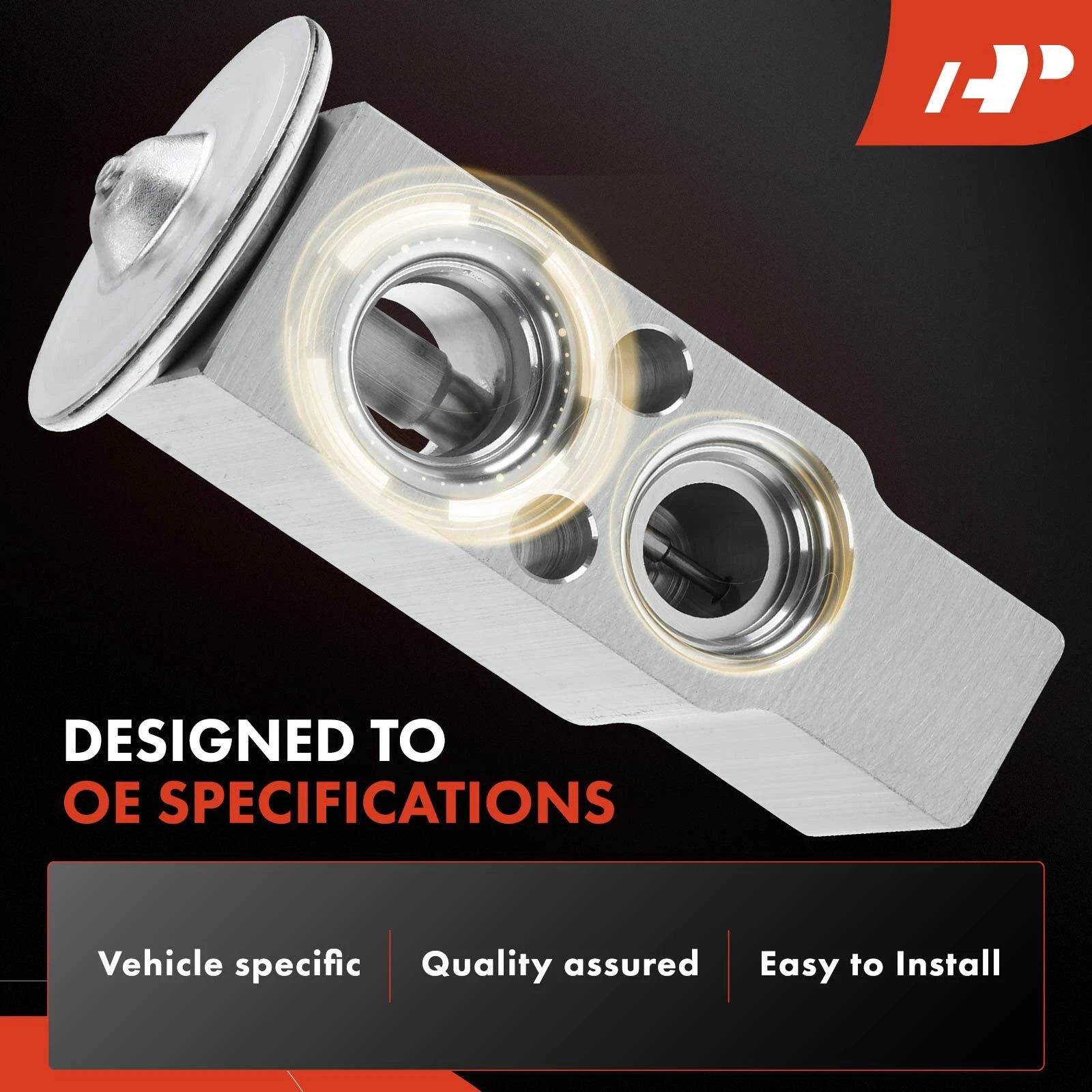 A/C Expansion Valve for Kia Sephia, Spectra (1998–2001)