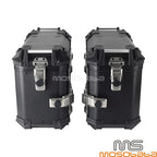 Aluminum Side Cases w/Brackets for Harley Softail FXBB FXBBS FXST (18-23)