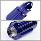 20Pcs Steel M12 X 1.25 Racing Wheel Lug Nuts + Key for Universal Fit