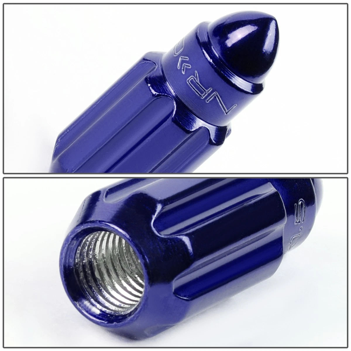 20Pcs Steel M12 X 1.25 Racing Wheel Lug Nuts + Key for Universal Fit