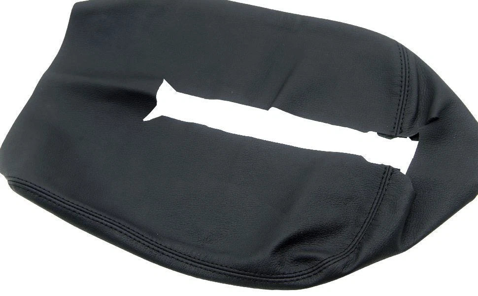 Console Armrest Cover for Chevy Tahoe Suburban (2007–2013) Black PVC Leather