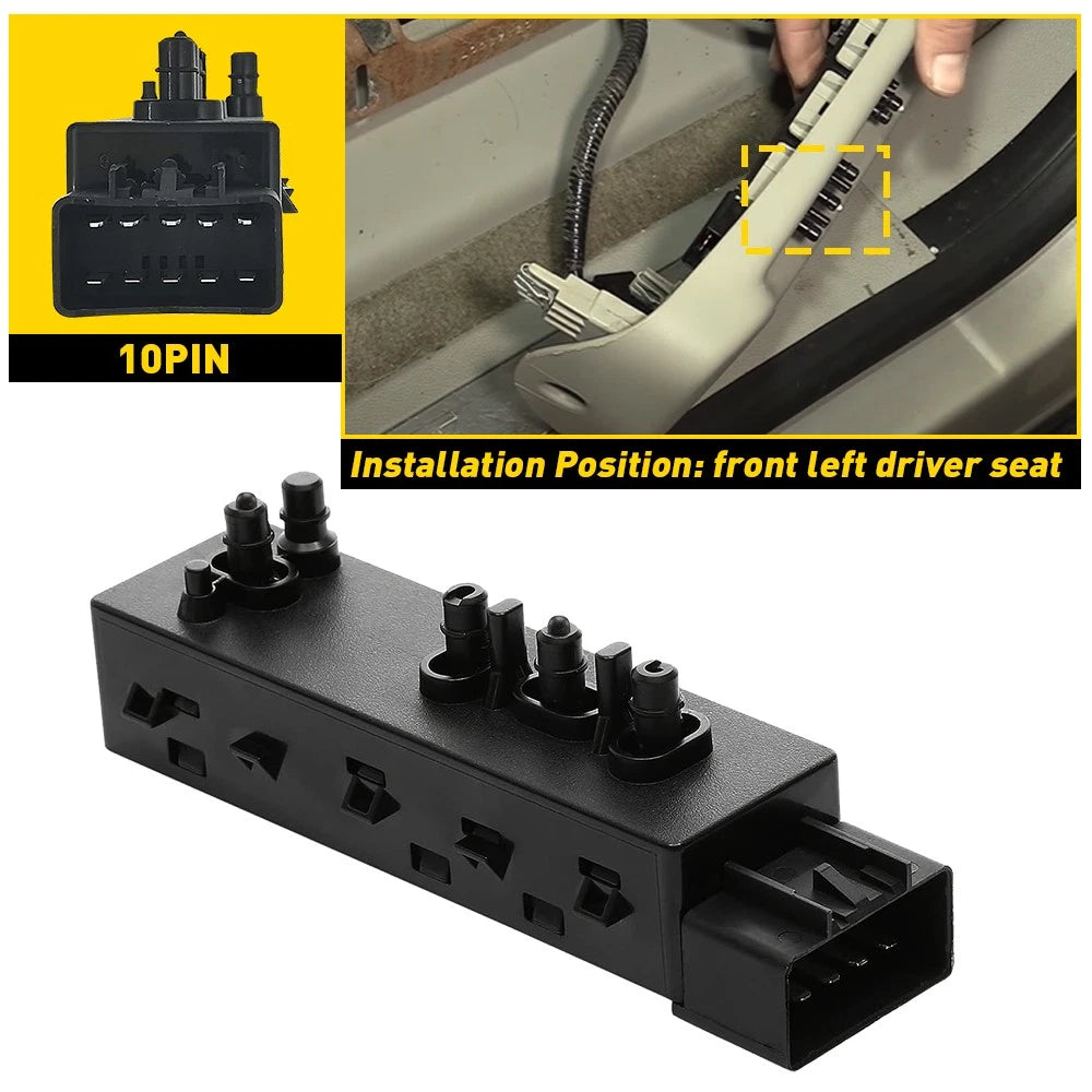 Power Seat Switch 25974714 for Buick Regal Chevrolet Camaro (2011–2018)
