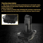 Mass Air Flow Sensor for Toyota Camry, Corolla, Lexus RX300, LS430, RX330 (2001-2006)
