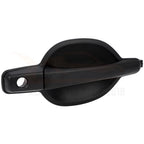 Exterior Door Handle for Mitsubishi (Textured Black, Front Driver Left)