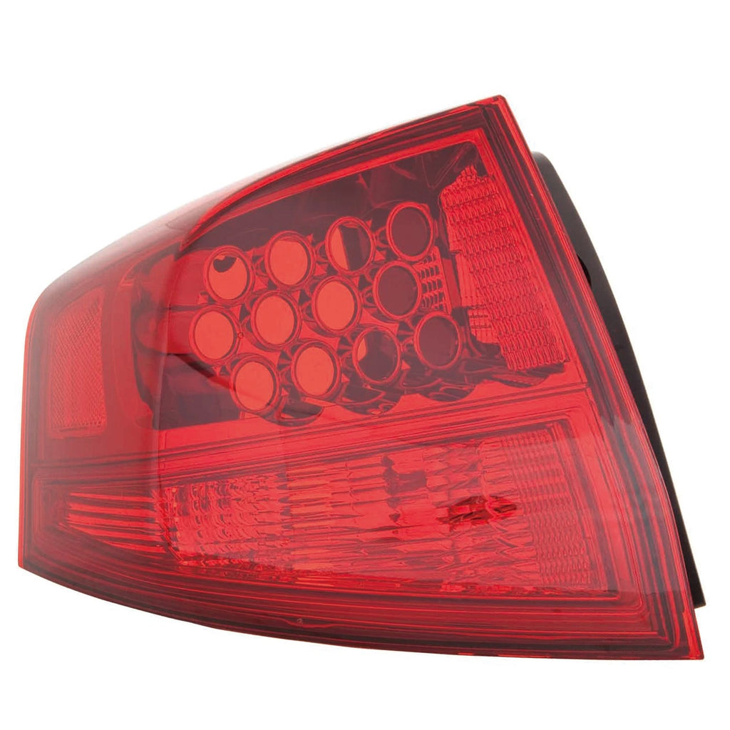 Outer Tail Light Lens Driver Side Replacement for Acura MDX (2010–2013)