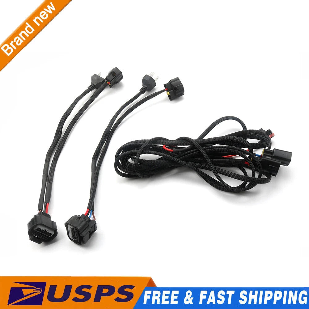 LED Conversion Harnesses with DRL Power Harness for Toyota Tundra (2014–2019)