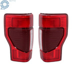 Set of 2 Tail Lights for Ford F250 (2020–2022) with Blind Spot LED