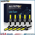 2X T10 W5W LED License Plate Light Bulbs for Universal Fit (6000K)