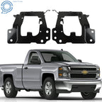 2X Front Bumper Outer Bracket for Chevrolet Silverado 1500 (2014–2015)