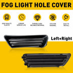 Fog Lamp Light Cover Set for Toyota Camry (2007–2009) Right + Left Side Black