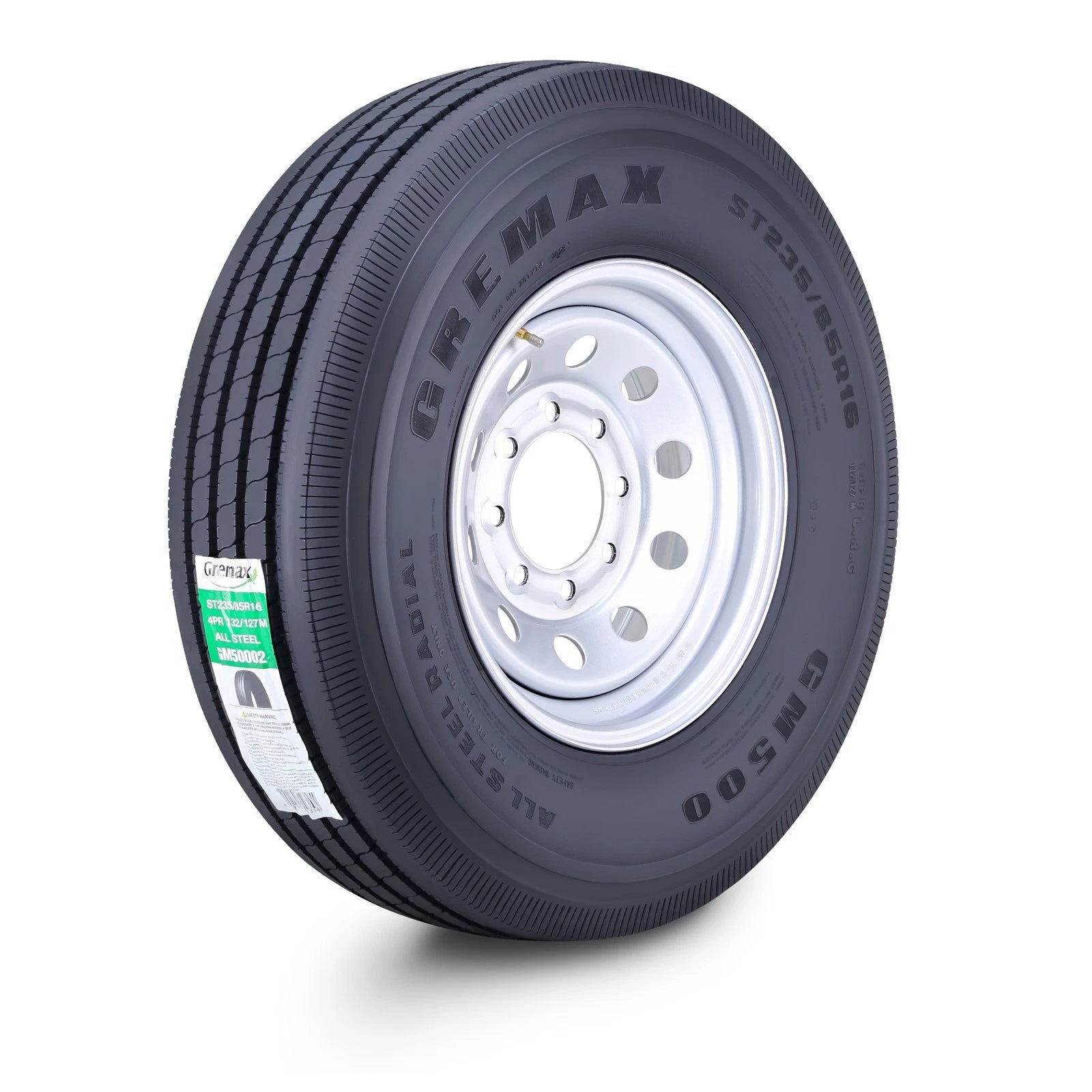 GREMAX ST235/85R16 14-Ply Trailer Tire for 8x6.5 Wheel (G 132M)