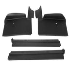 Set of 4 Front Bumper Fillers for Cadillac Eldorado (1979–1985) Black