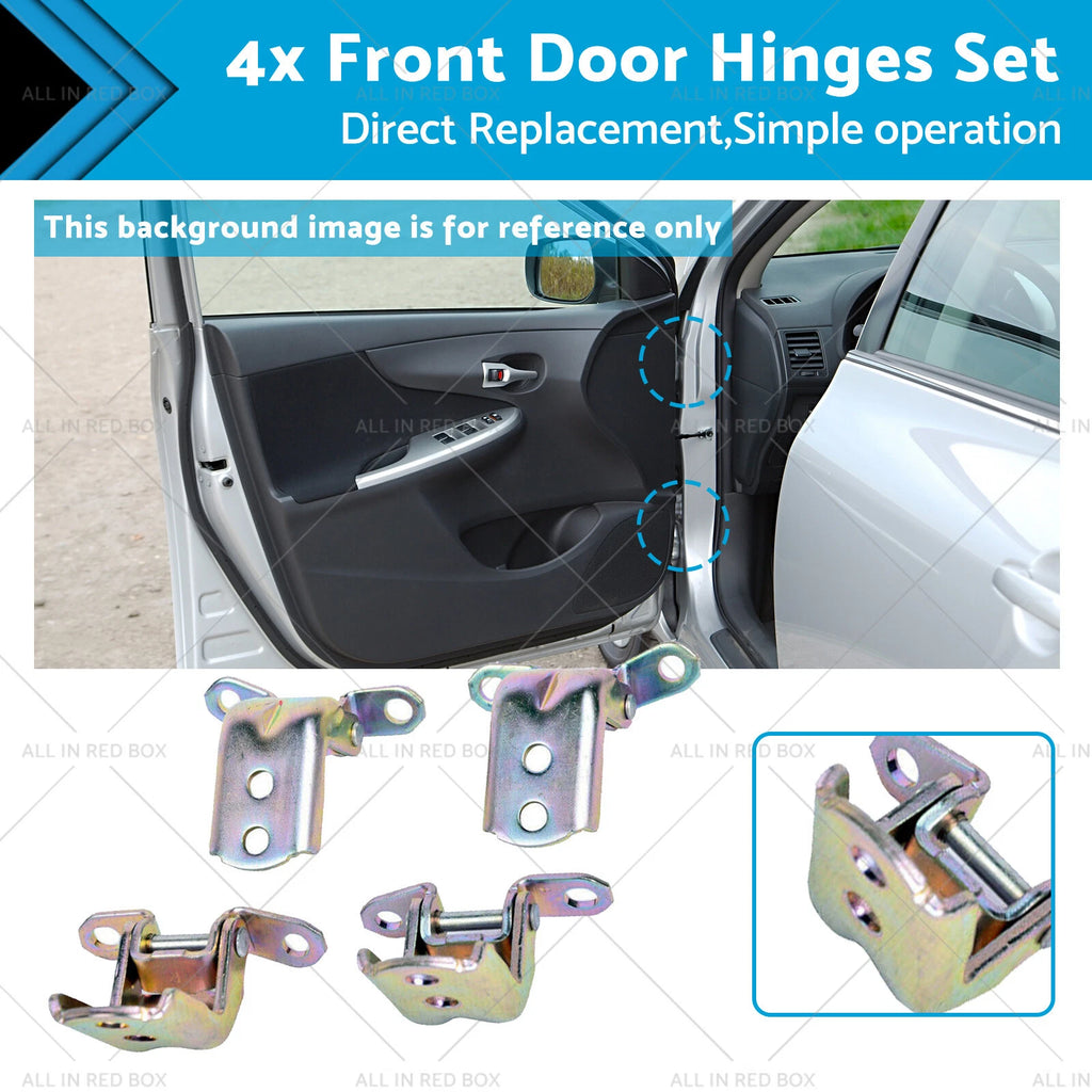 Set of 4 Front Door Hinges for Nissan Patrol GU Y61 (824212J000, 824212J00A)