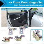 Set of 4 Front Door Hinges for Nissan Patrol GU Y61 (824212J000, 824212J00A)