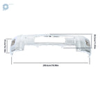 Chrome Split Front Bumper for Chevy Silverado 2500 3500 (2015-2019)