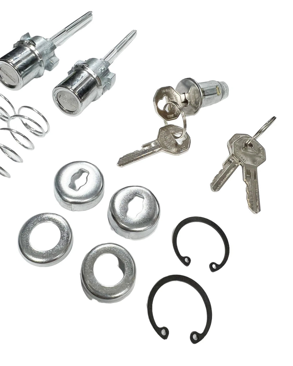 Ignition Cylinder and Door Lock Set Replacement for Chevy Truck (1960–1966)