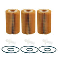 Set of 3 Engine Oil Filters for Lexus Toyota (StdAsp AutoCVT)
