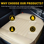 Leather Front Car Seat Covers for Universal Fit (4 Season)