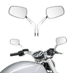 Chrome Rear View Mirrors for Harley Touring Street Road Glide 1982-2024