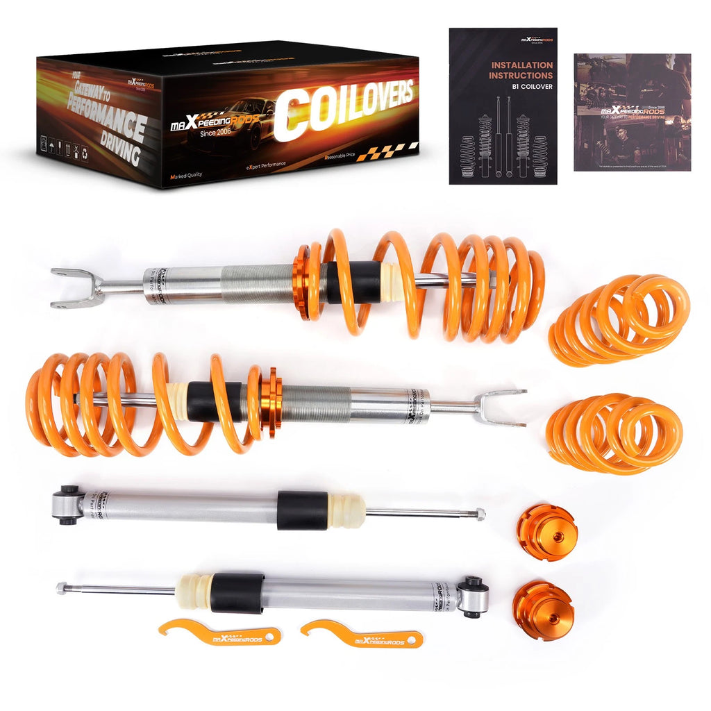 Coilovers Lowering Suspension Kit for Audi A4 8E B6 (2000–2005) 1.8T/3.0 Quattro