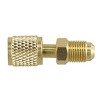 Brass Male Adapter 5/16 x F1/4 SAE for Valve Systems