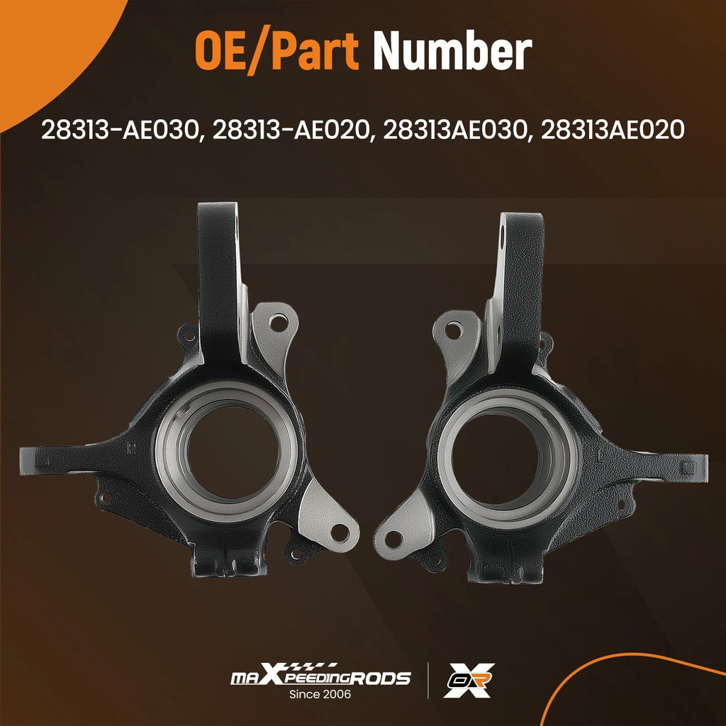 2pc Steering Knuckle for Subaru Outback (2000–2001)