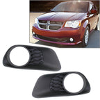 1 Pair Fog Light Lamp Bezels for Dodge Caravan (2011–2017)
