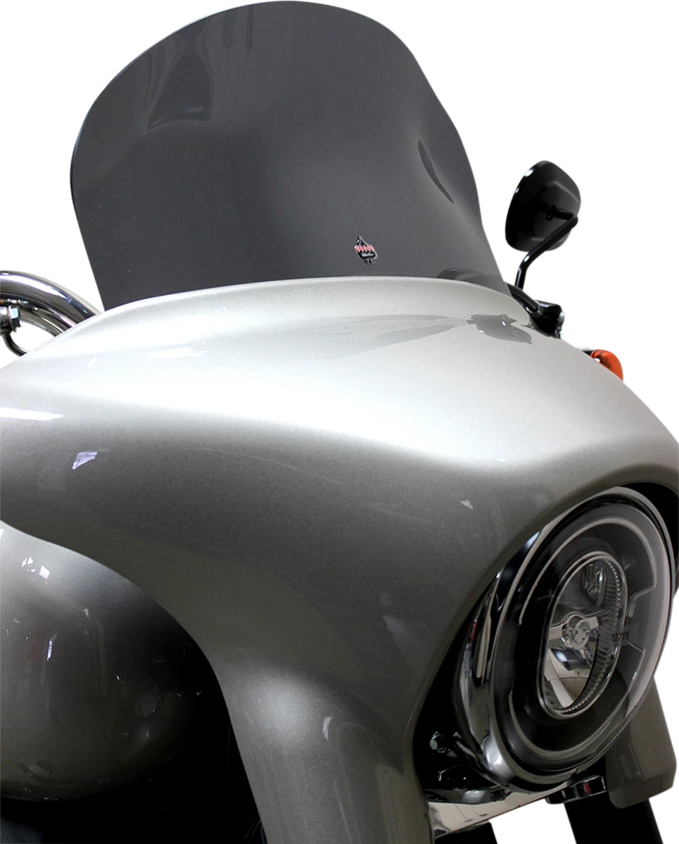 Klock Werks Flare Windshield 8" Smoke for Harley Sport Glide (2018–2023) KWW-02-0527
