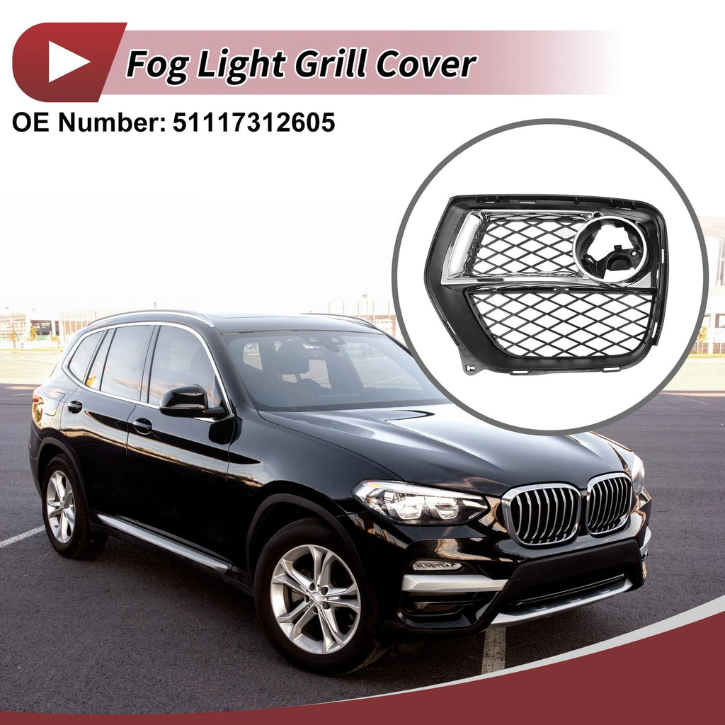 1 Pc Fog Light Grill for BMW X6 (2012–2014) No. 51117312605