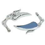 Chrome Rearview Side Mirrors for Suzuki Honda Harley Motorcycle