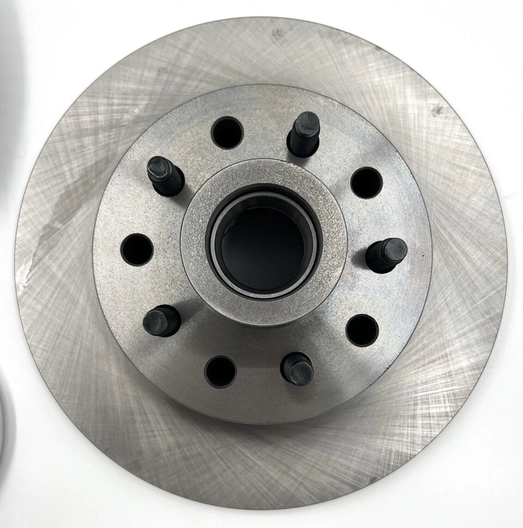 Finned Front Disc Brake Kit for 1937-1941 Ford Spindles (Heavy Duty)