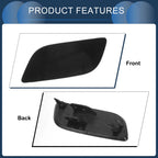 Front Left Washer Nozzle Cover Cap for Audi TT (2016–2023) 1 Pcs Black