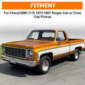 Behind Seat Speaker Brackets for Chevy C10 (1973–1987) for 6x9 Speakers