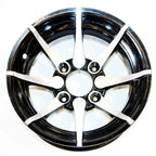 Set of 2 12" Alloy Wheel Rims for ATV Quad Buggy UTV (25X8-12)