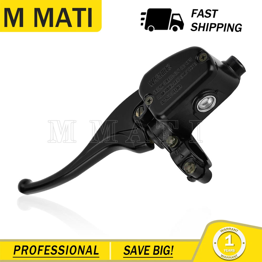 Front Brake Master Cylinder for Polaris Scrambler 400 450 2X4 4X4 (1995–2002)