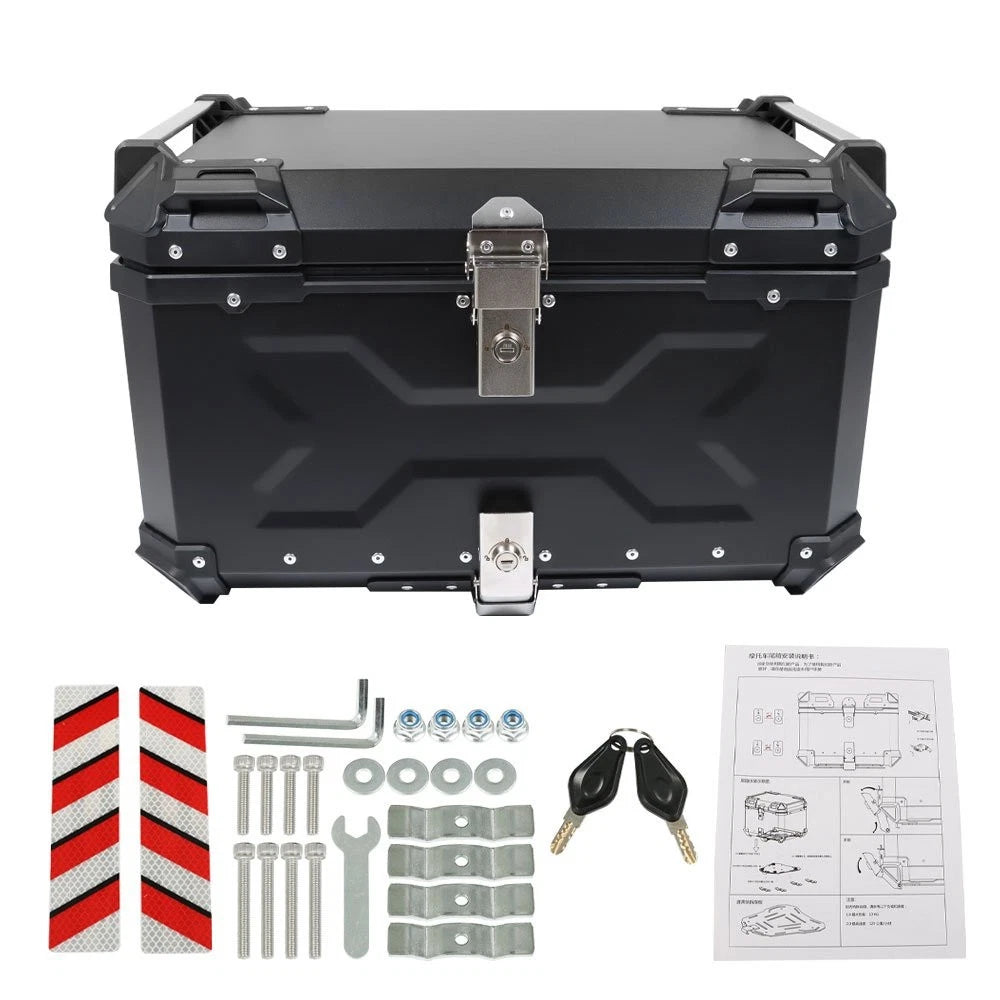 65L Waterproof Motorcycle Top Case for Scooter