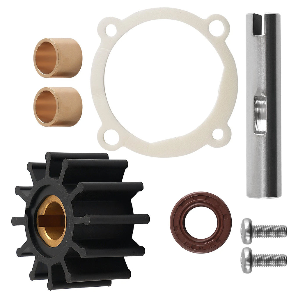 Impeller Kit for Volvo Penta 250B AQ151A AQ151B AQ171A AQ171C (–) 875574-6
